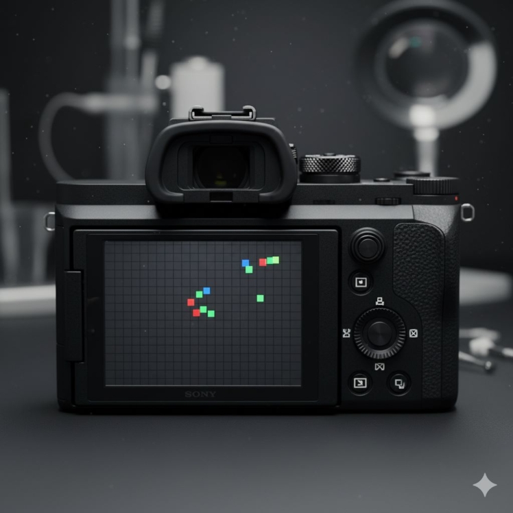 پیکسل سوخته در دوربین‌های سونی و علل، روش تشخیص و پیشگیری