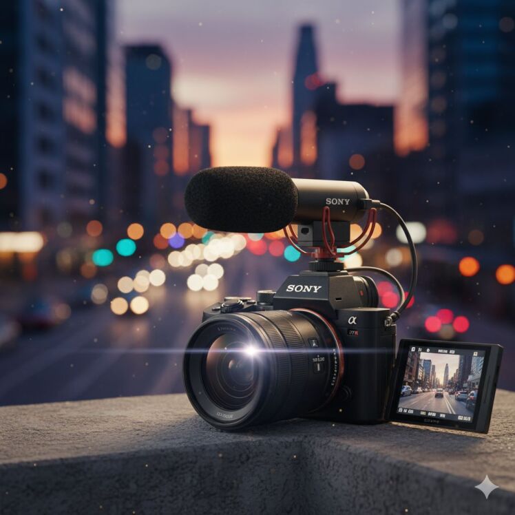 میکروفون دوربین Sony A7CR بهترین میکروفون‌های مناسب تولید محتوا