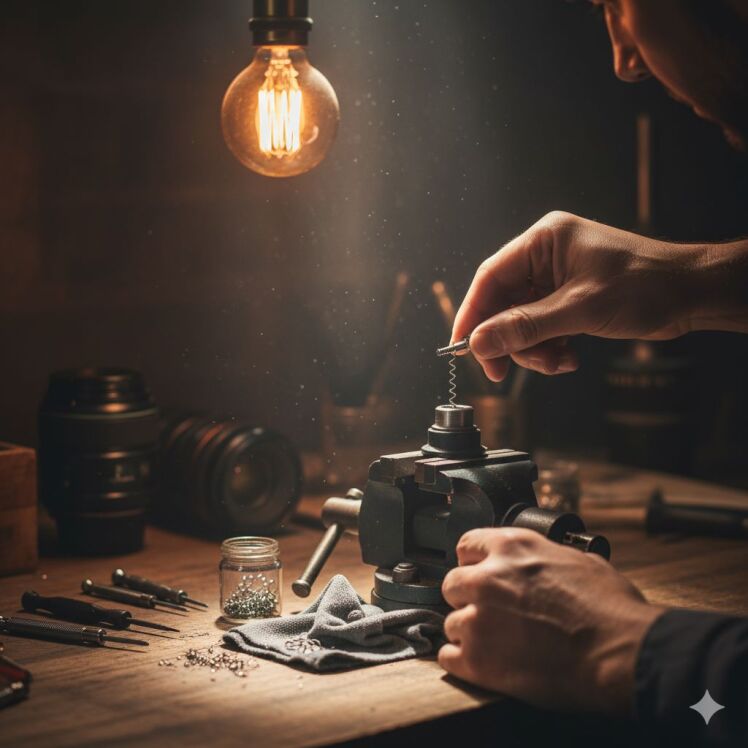 تعمیر پیچ سه‌پایه | هزینه تعمیر محل پیچ سه‌پایه دوربین سونی چقدر است؟