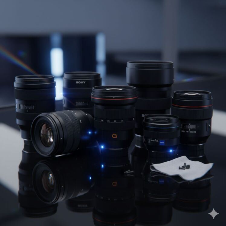 ارور لنز سونی | مشکل Lens Not Recognized در لنزهای E-mount و Sigma