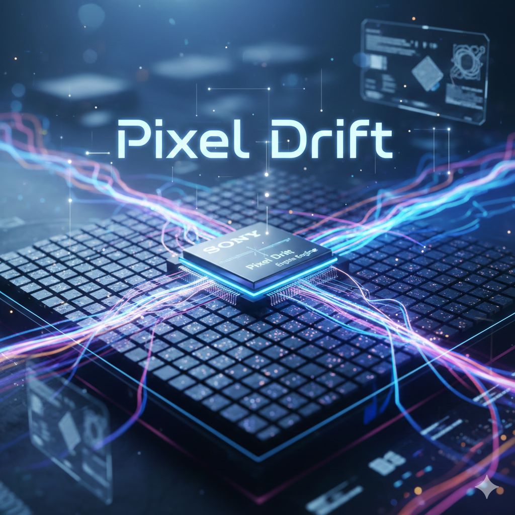 Pixel Drift سنسور دوربین Sony