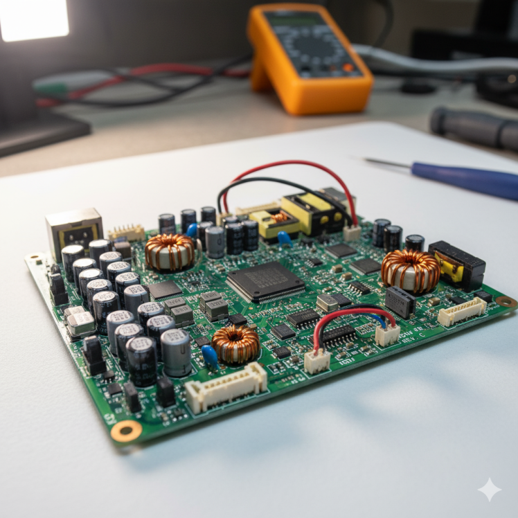 تعمیر برد تغذیه دوربین PXW-FX9 راهنمای عیب‌یابی و ترمیم Power Board