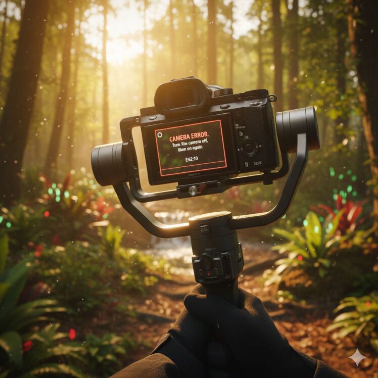 جلوگیری خطای Camera Error دوربین Sony در فیلمبرداری طولانی روی گیمبال