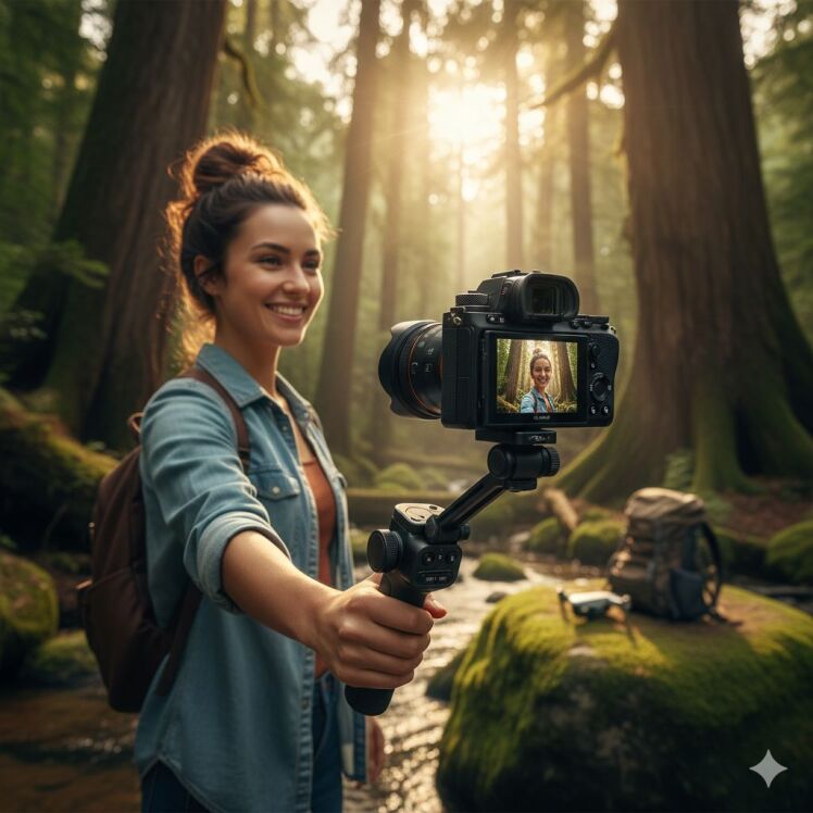 GP-VPT3 سونی گریپ و یه پایه سونی برای ولاگ و عکاسی حرفه‌ای