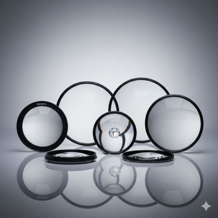 تعمیر المنت لنز سونی | المنت جلویی شکسته در لنز Sony FE 135mm f/1.8 GM