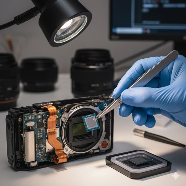 تعویض سنسور سونی راهنمای تخصصی تعمیر و جایگزینی سنسور 