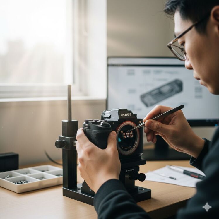 تعمیر شاتر دوربین سونی | برای دوربین‌های a7 III، a7R IV و a9 II