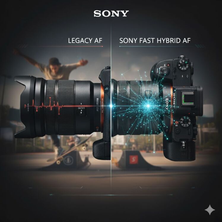 لنز اتوفوکوس و کالیبراسیون موتور فوکوس خودکار در دوربین‌های سونی