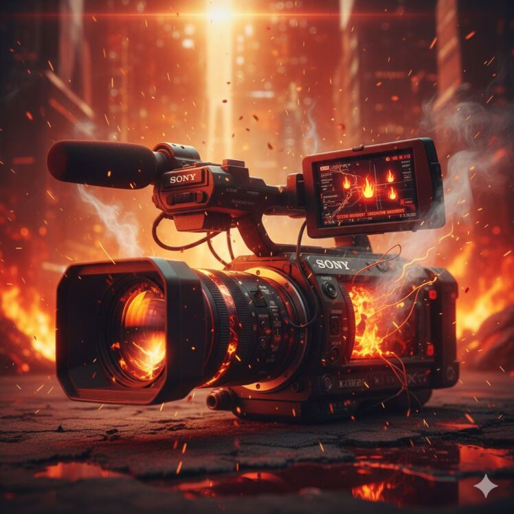 حساسیت گرما دوربین PXW-Z150 و NX100 راهنمای کامل عیب‌یابی و تعمیر